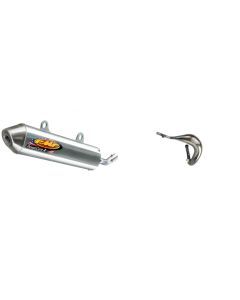 Factory Big Bore Fatty Exhaust Pipe & Powercore 2 Silencer for KTM 105 SX 07-12