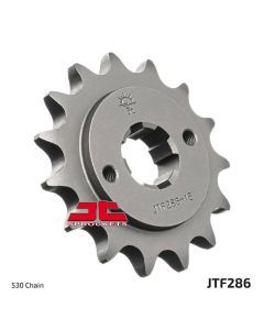 JT Sprockets Front Steel Countershaft Sprocket 15 Tooth 15T 530 Chain For Honda Interceptor 500 VF500F FF 1985 JTF286.15