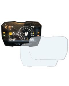 R&G Racing Clear Dashboard Screen Protector Kit For 2023-2024 Ducati Diavel V4