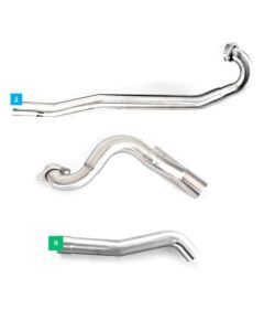 HMF Brushed Aluminum Head Pipe For 2012-2022 Can Am Renegade 1000 6143809