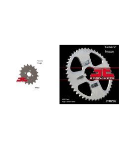 JT SPROCKETS Front and Rear Steel Sprocket Kit for OffRoad HONDA XL80S 1980-1985