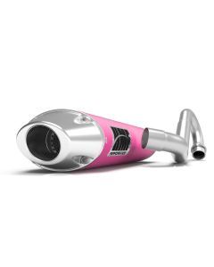 HMF Muffler Suzuki LT-R 450 06-09 Pink Performance MX Full System Exhaust Euro End Cap