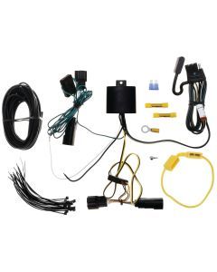 T-One T-Connector Custom Harness, 4-Way Flat, w/Circuit Protected HD Module fits Select Ford Escape