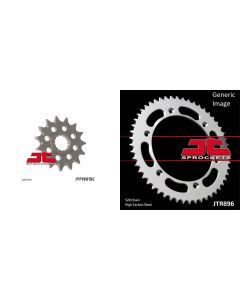 JT SPROCKETS Front and Rear Steel Sprocket Kit for OffRoad KTM 350 EGS 1990