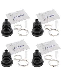 Complete Front Inner & Outer CV Boot Repair Kit LT-F400F Eiger 4wd 03-04 For Suz