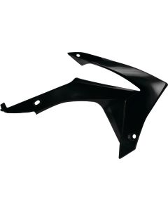 Acerbis Black Radiator Shrouds for Honda - 2314370001