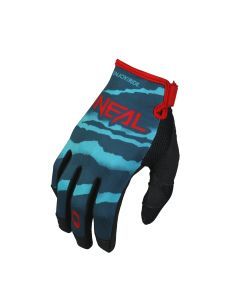 O'Neal Mayhem Wild Blue / Red Gloves