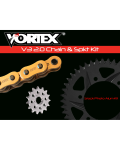 Vortex Gold HFRA G520SX3-114 Chain and Sprocket Kit 14-46 Tooth - CKG6383