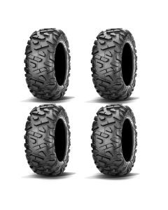 Full Set Of Maxxis Bighorn Radial (6 Ply) UTV Tires 25x10R-12 (4)