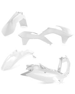 Acerbis White Standard Plastic Kit for KTM - 2374130002