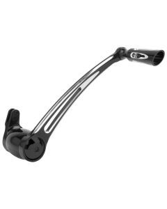 Arlen Ness Deep Cut Black Extended 1" Brake Lever Harley Touring '14-'16 New