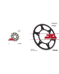 Front and Rear Steel Sprocket Kit for OffRoad KAWASAKI KX450F 2006-2015