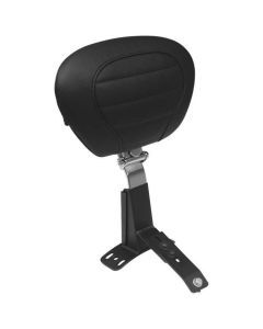 Mustang Deluxe Touring Driver Backrest Black 79659
