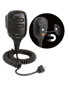 Rugged Radios Hand Mic for RM45 & RM60 Mobile Radios with Scosche MagicMount HM-RM60-MM