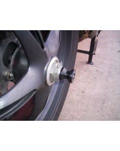 R&G Racing Black Spindle Sliders For 2007-2012 Triumph Tiger 1050 SS0019BK