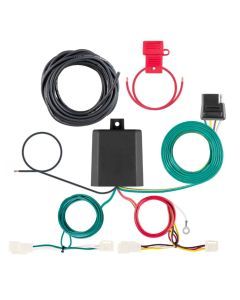 Custom Trailer HItch Wiring Harness, 4-Way Flat Output fits Select Toyota Camry