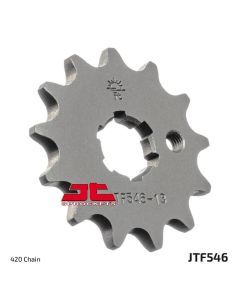 JT Sprockets Front Steel Countershaft Sprocket 14 Tooth 14T 420 Chain For Kawasaki KX85 2001-24 JTF546.14