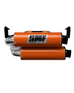 HMF Muffler Dual Full System Performance Exhaust Orange Crush Turn Down Black End Cap For Can-Am Outlander 1000/850 2025-2026 14656639472
