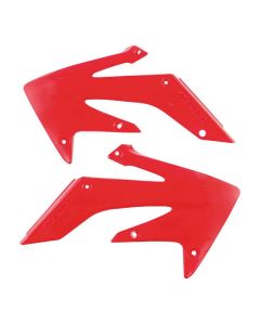 Acerbis Red Radiator Shrouds for Honda - 2043630227