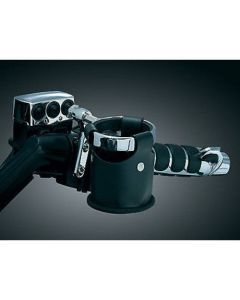 KURYAKYN UNIVERSAL DRINK RING WITH BEVERAGE CARRIER FOR HARLEY PERCH MOUNTS 1500