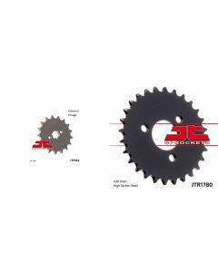 JT SPROCKETS Front and Rear Steel Sprocket Kit for OffRoad SUZUKI JR50 1978-1982
