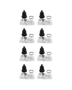 Complete Front & Rear Inner & Outer CV Boot Repair Kit Yamaha 660 RHINO 2004