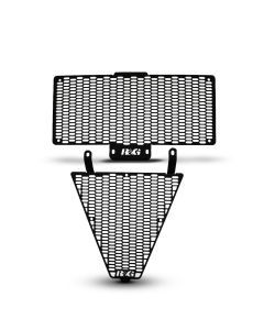 R&G Racing Matt Black PRO Radiator Guard For 2022-2024 Ducati Streetfighter V2