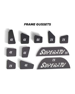 SuperATV Can-Am Defender Weld-In Gusset Kit WFG-CA-DEF