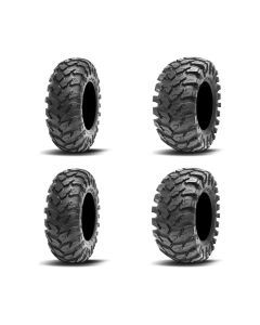 Full Set Of Maxxis MU511/MU521 Bias 27x9-12 And 27x11-12 Tires (4)
