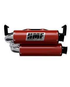 HMF Muffler Dual Full System Performance Exhaust Red Turn Down Black End Cap For Can-Am Outlander 1000/850 2025-2026 14656636672
