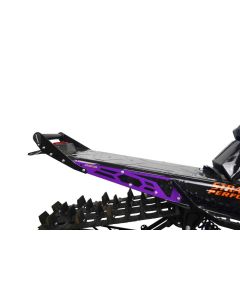 Straightline Hide 'N' Go Rear Bumper 155" SLASH Tunnel - Black Handle, Black Plates Bumper with built in storage