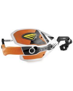 Cycra Probend Ultra CRM Handguard 1-1/8" Clamp White/Orange - 1CYC-7408-22X