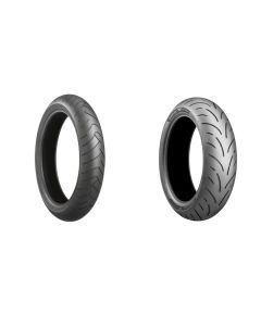 Bridgestone Battlax BT023/T33 120x70x17 And 180x55x17 Full OEM Style Tire Set For Yamaha MT-07 18-20