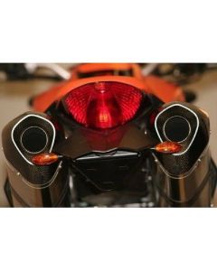 R&G Racing Black Tail Tidy License Plate Holder For 2005-2011 KTM 990 Super Duke