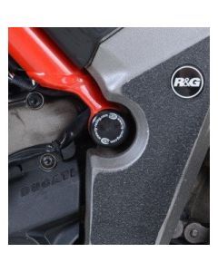 R&G Racing Black Frame Plug For 2022-2024 Ducati DesertX
