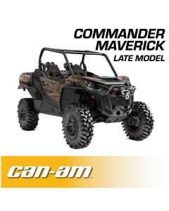 Rugged Radios Can-Am Commander and Maverick Complete Communication Kit with Bluetooth Intercom and 2-Way Radio - Glove Box Mount