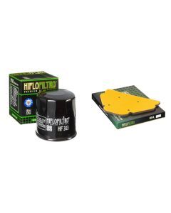 HIFLO FILTRO Oil and Air Filter Kit for KAWASAKI ZX900 C1,C2 ZX-9R 98-99