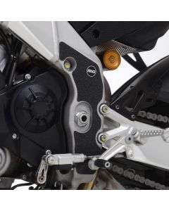 R&G Racing Black Boot Guard Kit For 2021-2024 Aprilia RSV4 1100 Factory