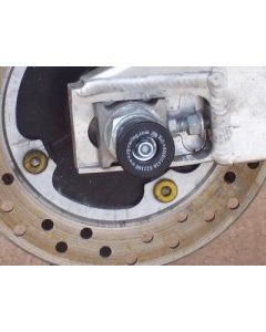 R&G Racing Black Spindle Sliders For 2000-2001 Honda CBR900RR Fireblade SS0009BK