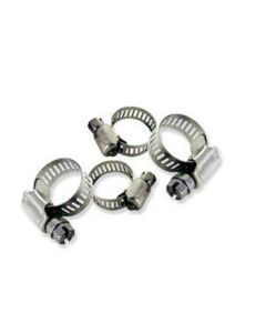 Motion Pro Stainless Steel Hose Clamps 1/4"-5/8" Pack Of 10 12-0022
