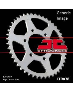 Steel Rear Sprocket 42T fits Street KAWASAKI ZZR600 2005-2008