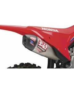 Yoshimura RS-12 Stainless Offroad Full System Exhaust with Carbon Fiber End Cap 228450S320