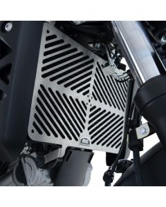 R&G Racing Stainless Steel Radiator Guard For 2016-2018 Suzuki SV650 Unfaired