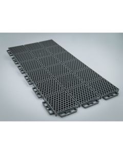 Caliber Protech Smooth Grey Flooring 24 Pieces 13612-3