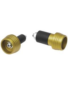 Kuryakyn Lodestar Rear Axle Sliders Gold