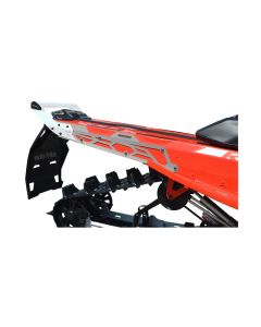 Straightline Hide 'N' Go Rear Bumper 154" Tunnel / 165" Expert ( White Rear Handle) - Silver
