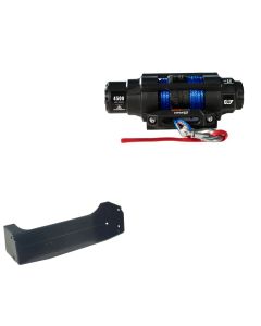 Viper 4500lbs V3 Winch Blue Rope With Mount For John Deer Gator XUV 825i 2011-2021